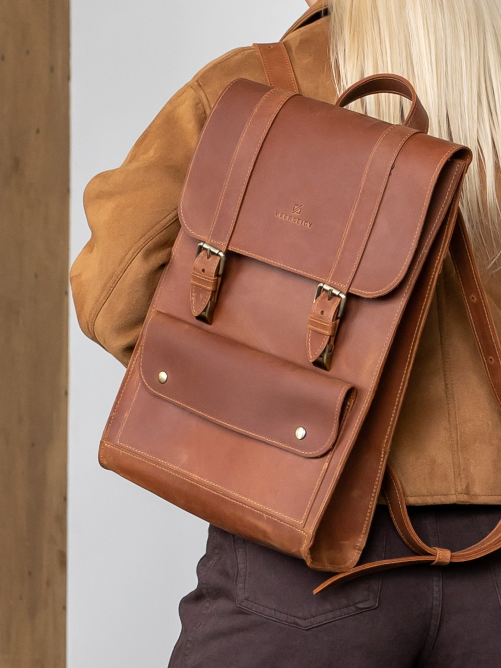 Plecaki skórzane damskie